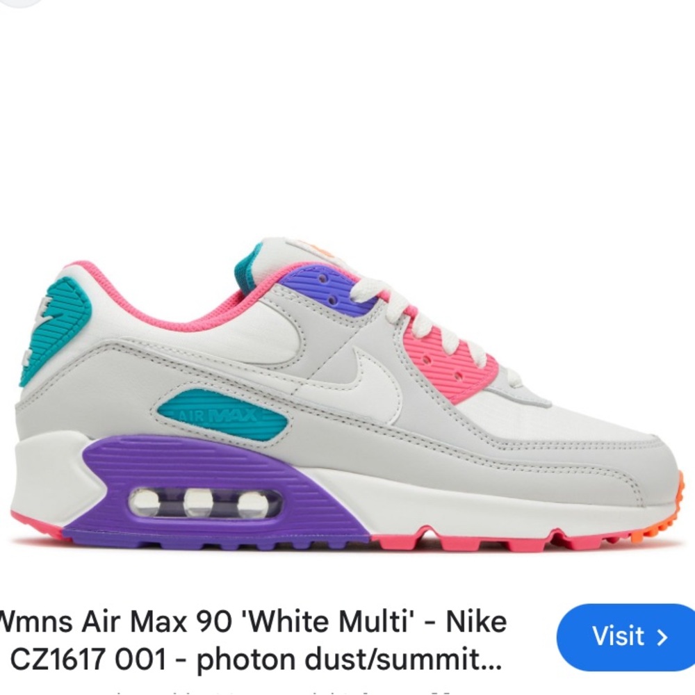 Nike Air Max 90 White Multi